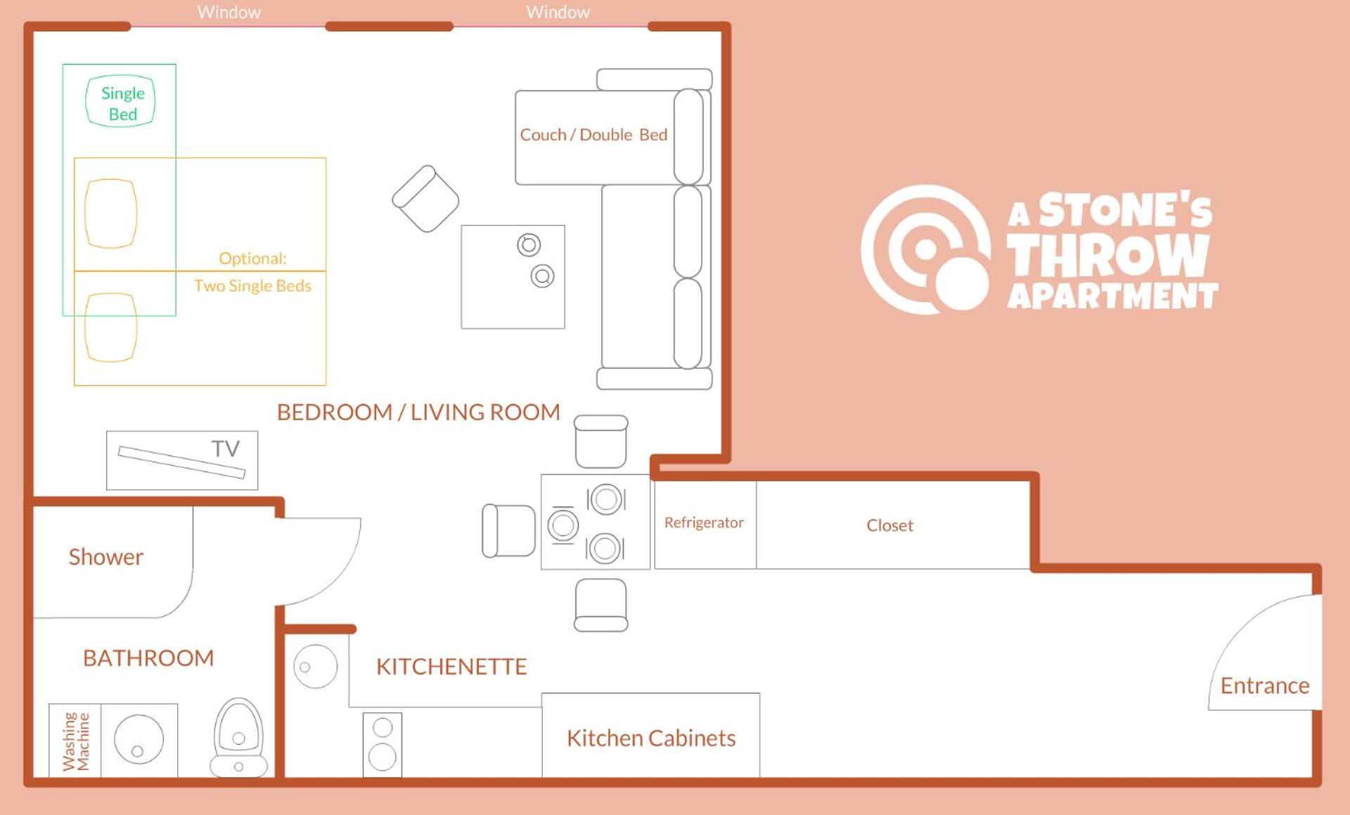A Stone'S Throw Apartment Krakow Ngoại thất bức ảnh